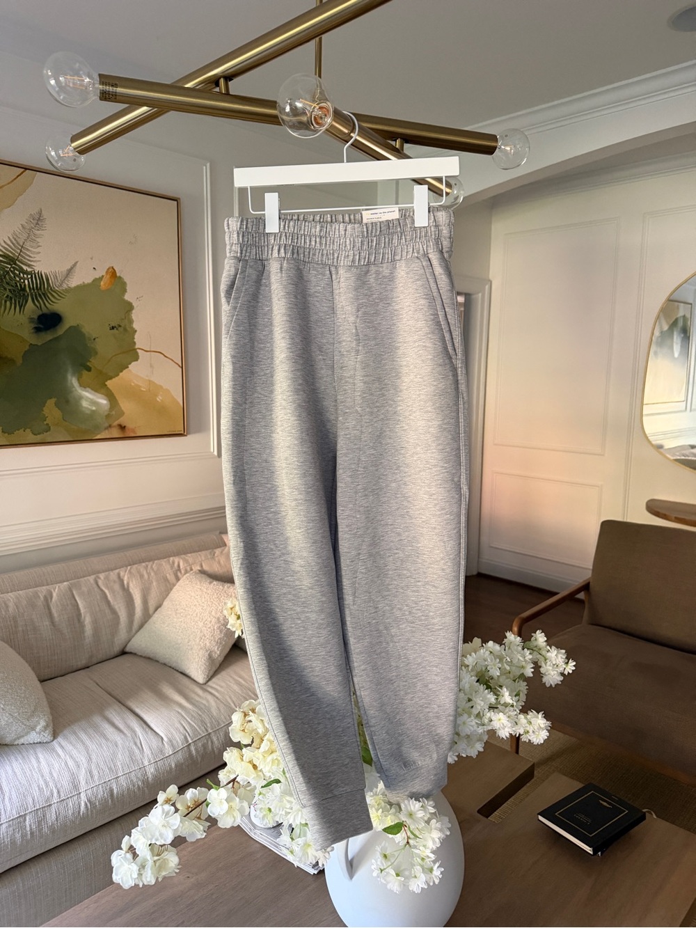 NWT High Rise Jogger Bounce Fleece